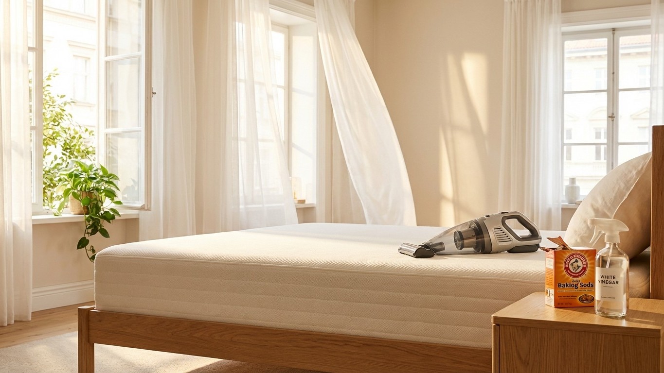 Cómo limpiar tu colchón a fondo: elimina manchas, olores y ácaros con éxito