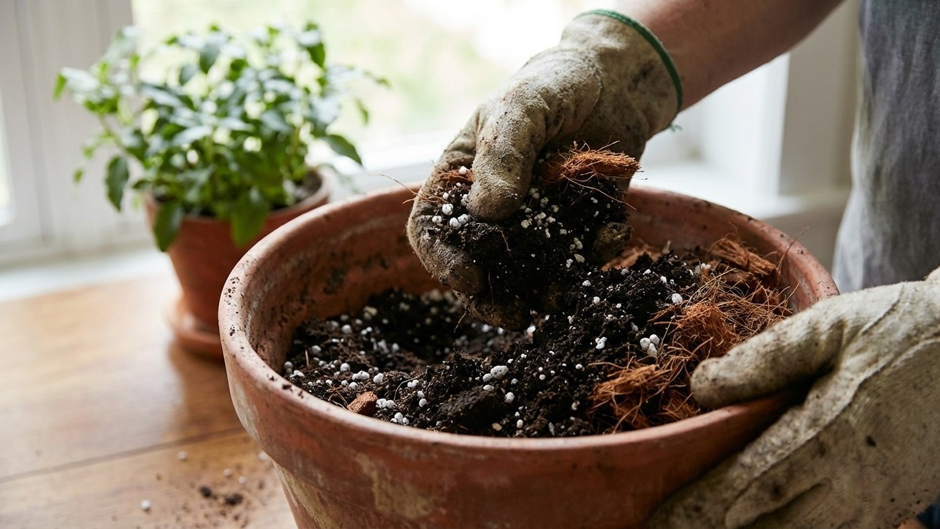 Dejé de comprar sustrato y mis plantas de interior nunca estuvieron tan sanas: la receta que cambió todo