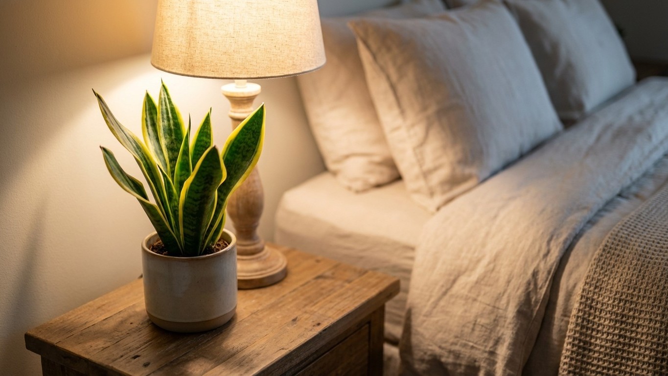 Dormía mal hasta que puse esta planta en mi mesita de noche: ahora no la cambio por nada