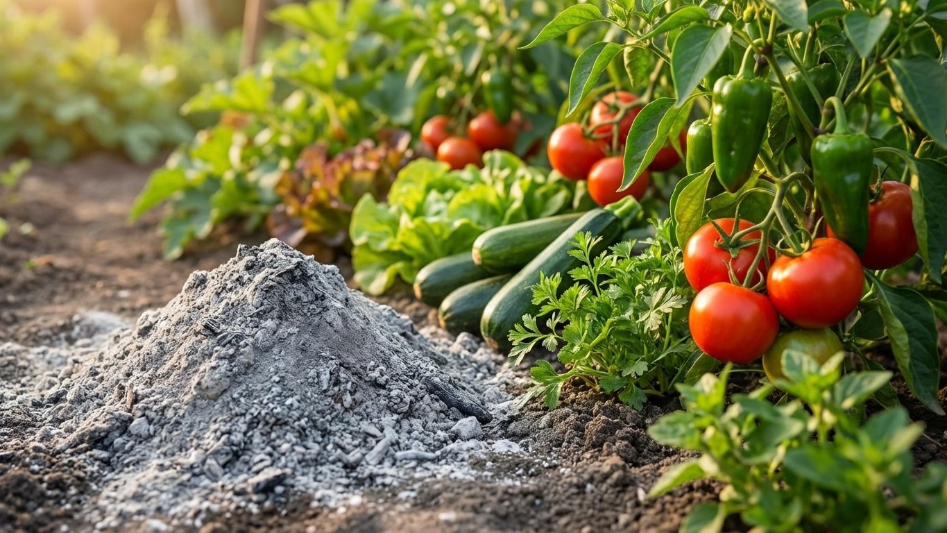 Durante años tiré este residuo de chimenea: mi huerto no me lo perdona