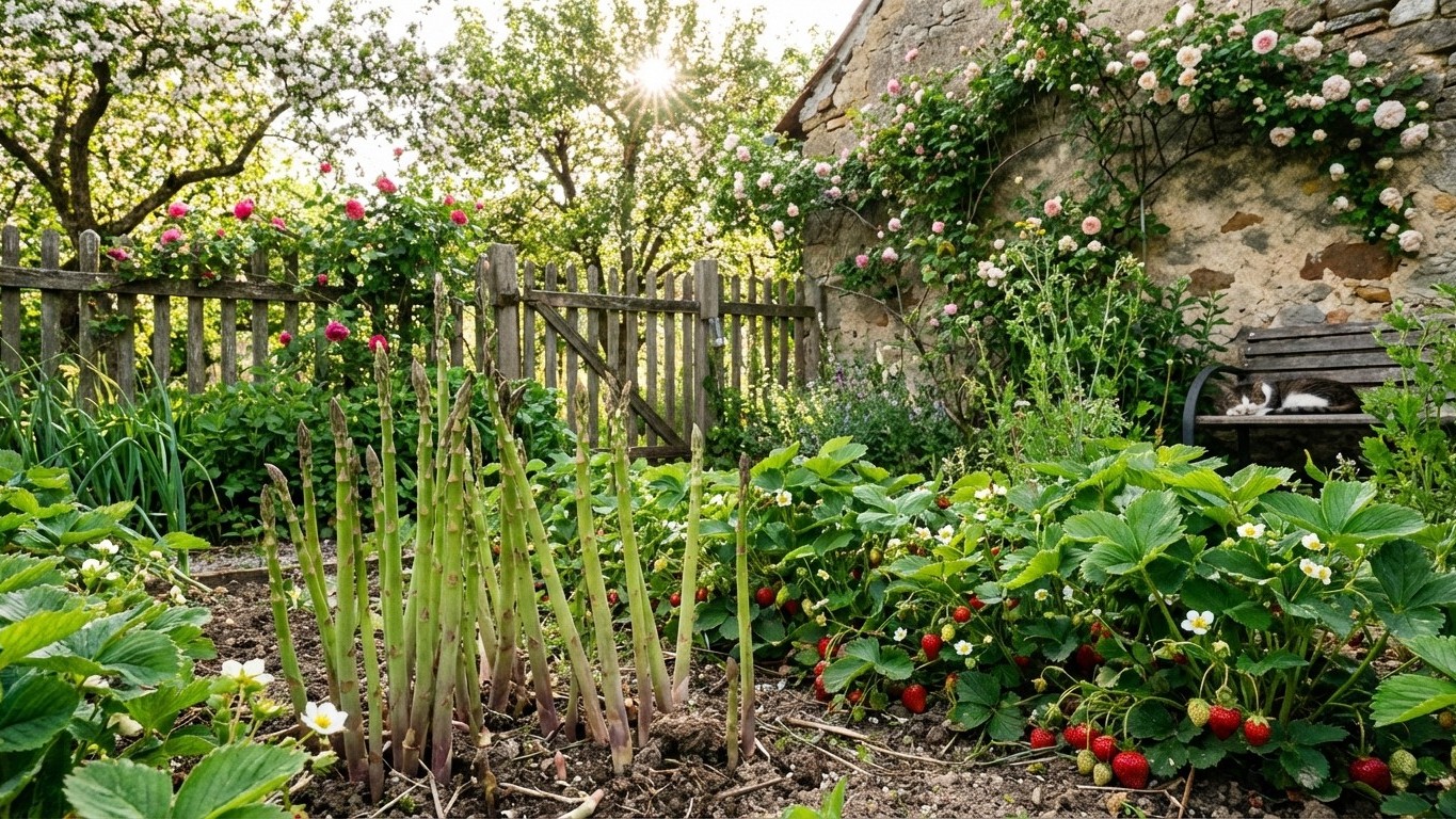 El cultivo milagro que planté una vez hace 3 años y aún me alimenta cada semana sin cuidados