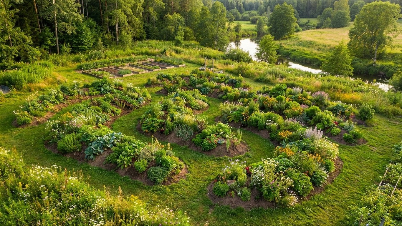 El método alemán que convierte tu jardín en un huerto casi autosuficiente sin apenas regar