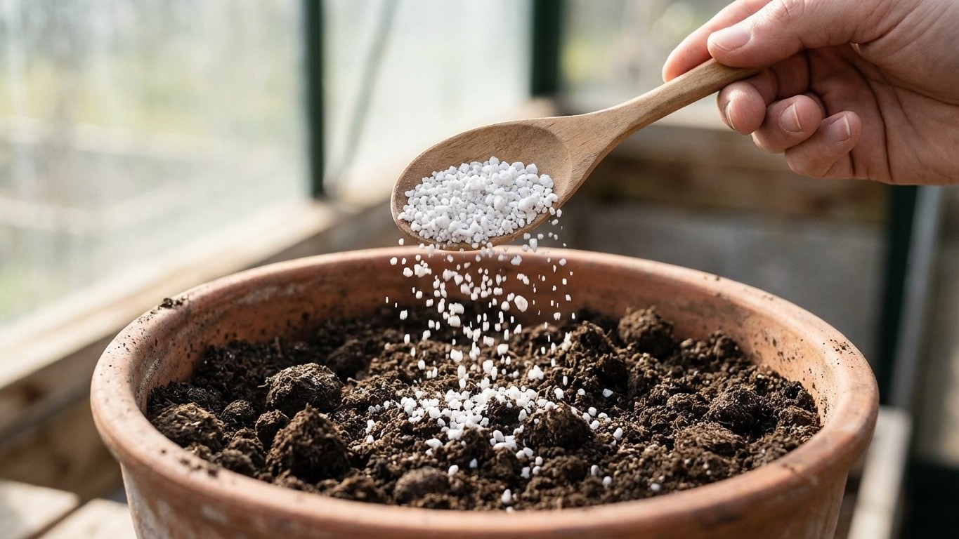 El polvo volcánico que transforma macetas de roca en suelo esponjoso: el secreto que usan los jardineros en marzo