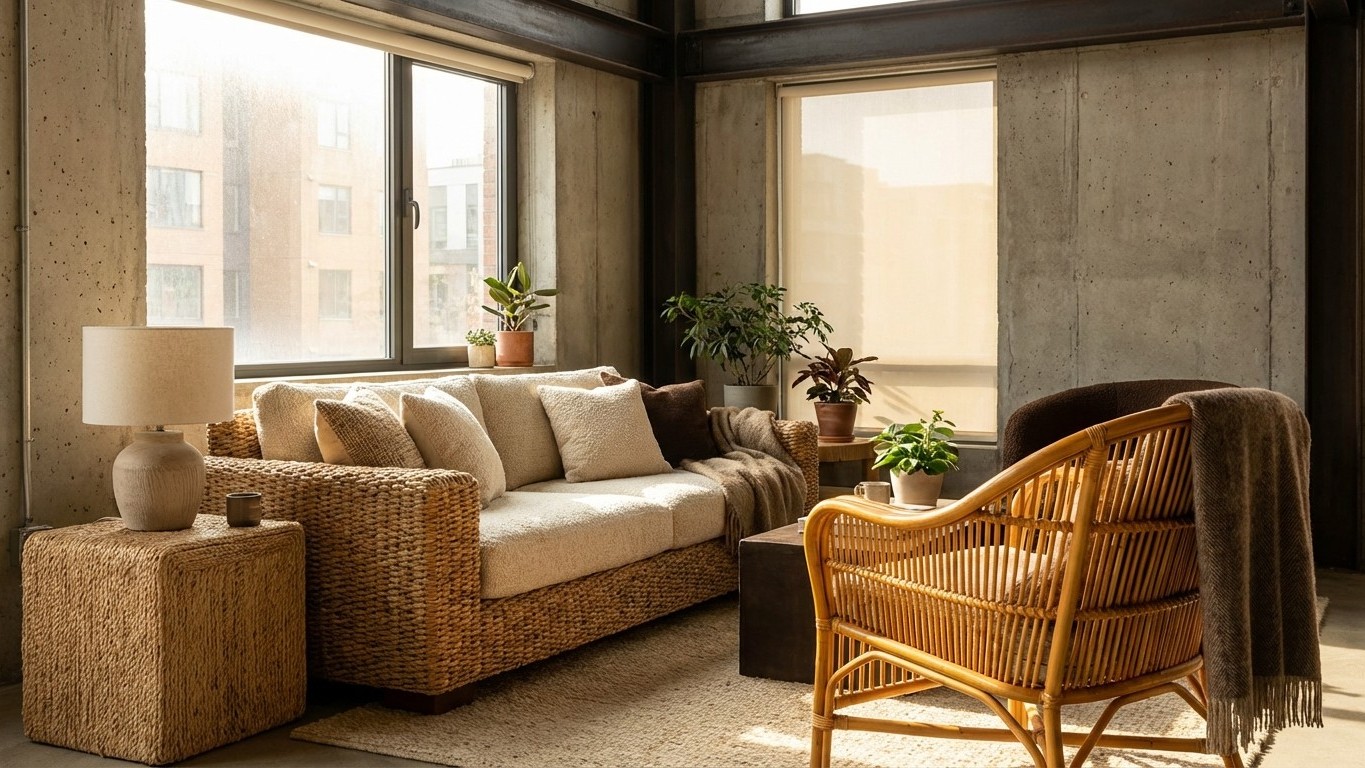 El ratán invade los interiores: cómo el tressé se convierte en la tendencia decorativa que todos queremos en 2026