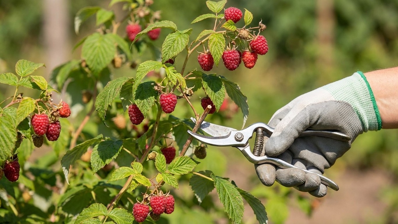 El secreto experto para multiplicar la producción de tus frambuesos