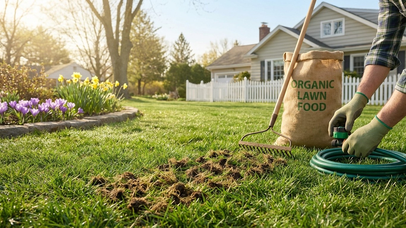 El secreto olvidado de febrero para un césped perfecto en primavera