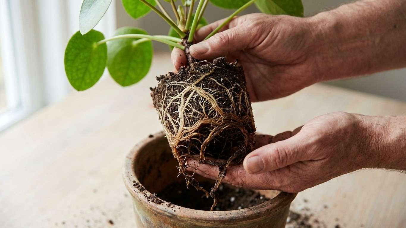 Ese olor a humedad en la maceta es una alarma: cómo salvar tu planta de la pudrición radicular antes de que sea tarde