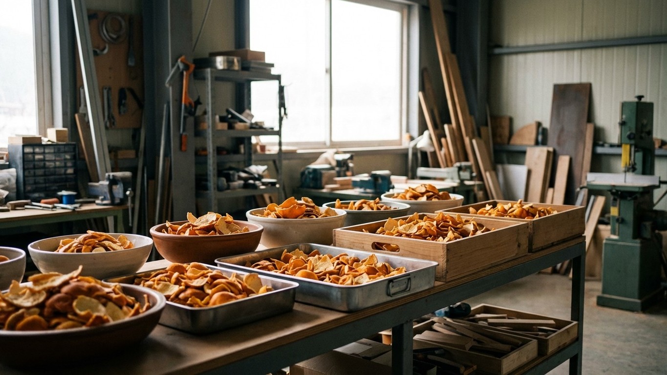 La cáscara de naranja: el deshumidificador natural que revoluciona talleres y bodegas