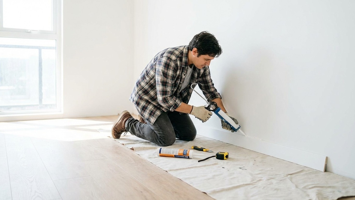 La revolución del bricolaje: cómo instalar zócalos sin taladro fácilmente