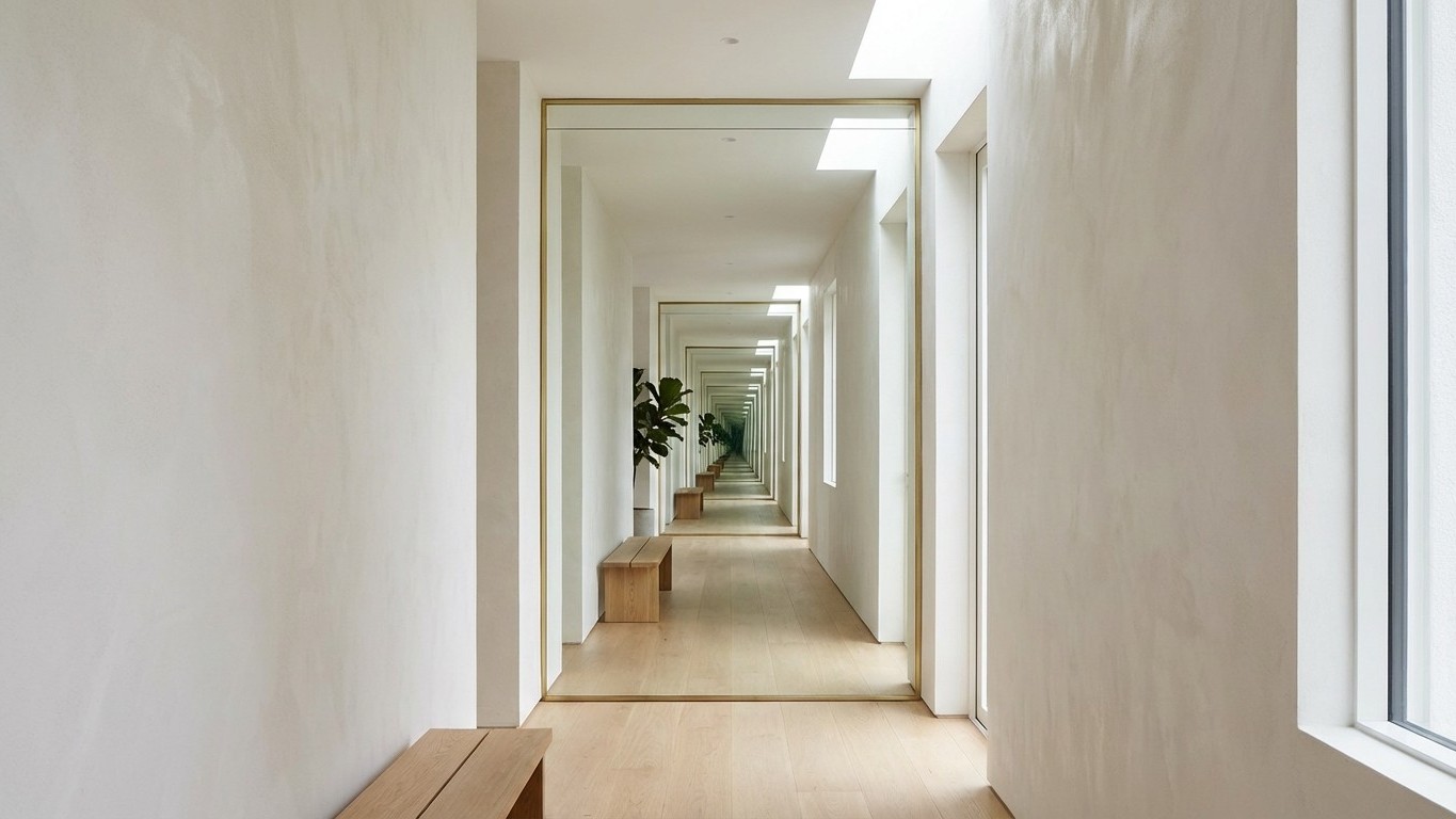 Mi pasillo parecía el doble de grande después de colocar este tipo de espejo que todo el mundo olvida