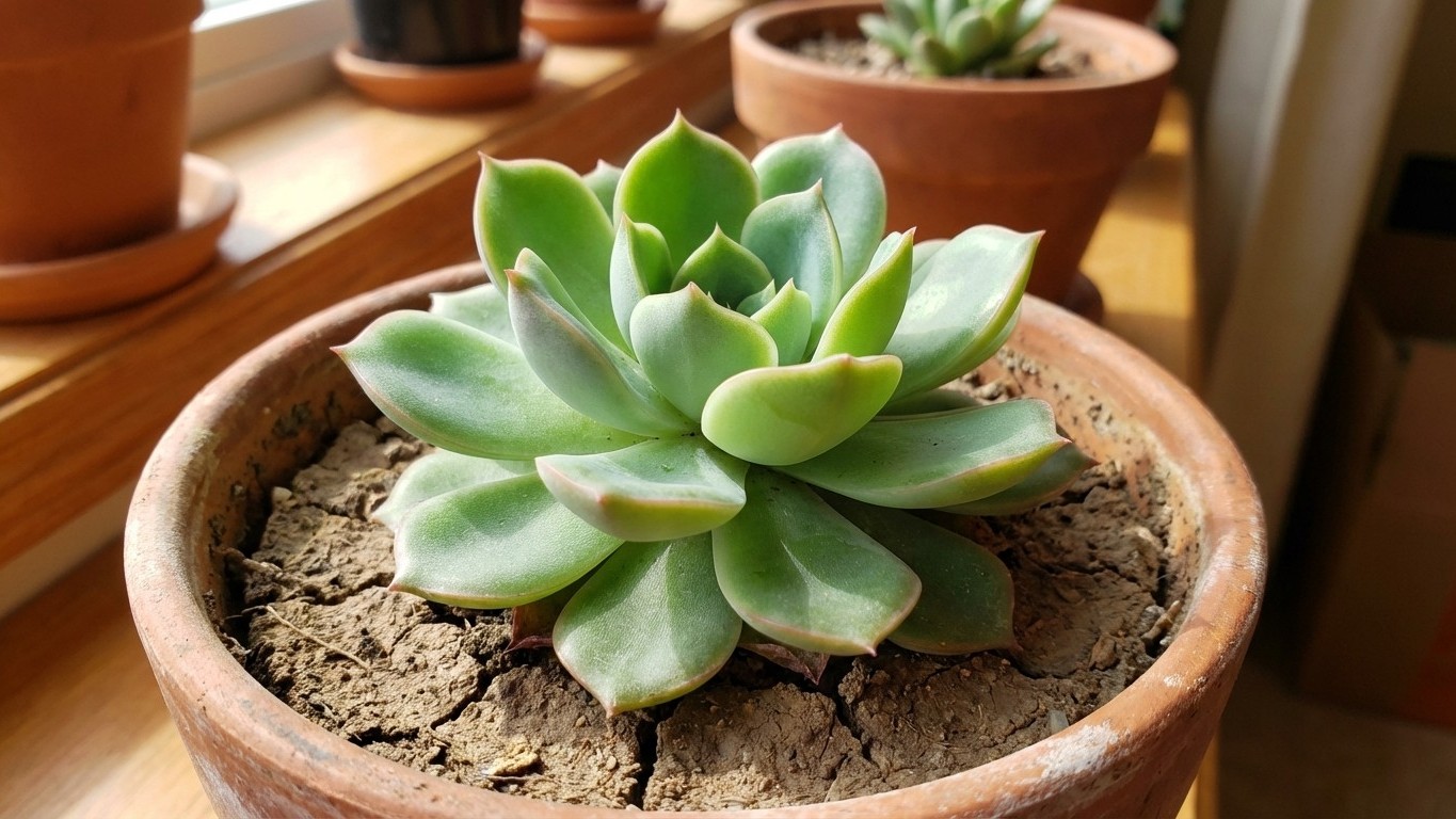 No he regado esta planta en un mes: el mecanismo secreto que la mantiene viva