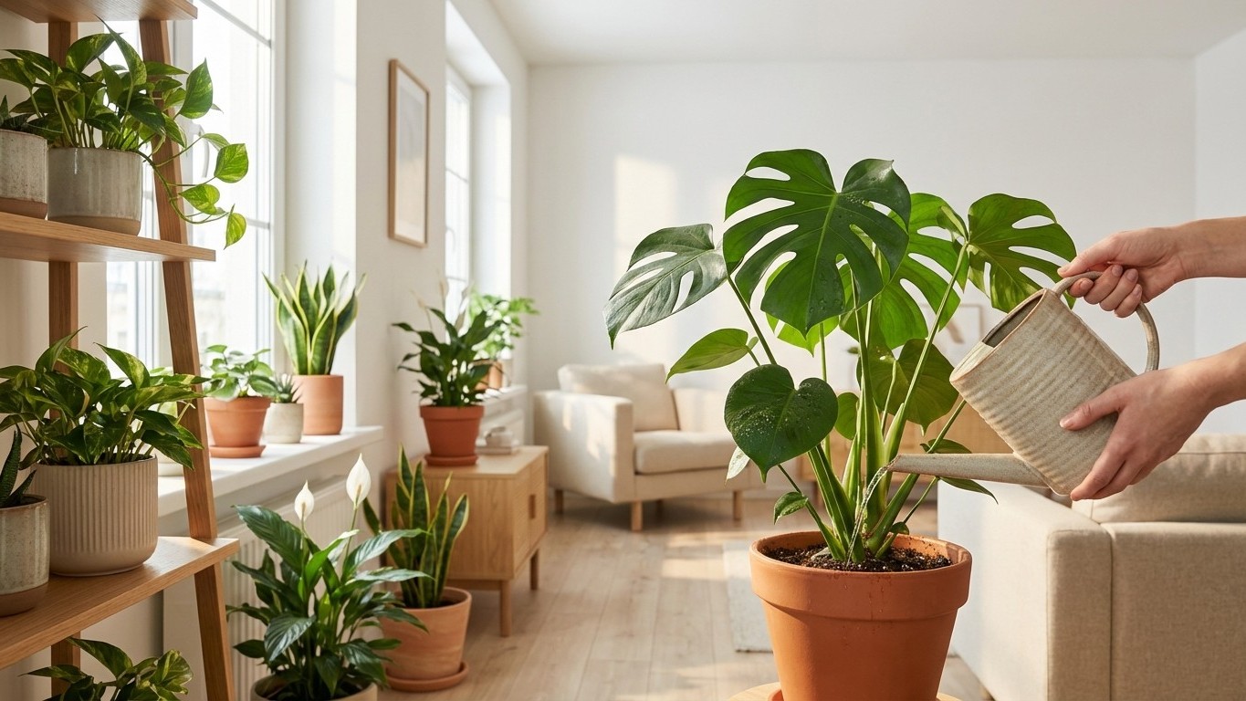 Plantes d’intérieur : soins, variétés et arrosage (guide complet)