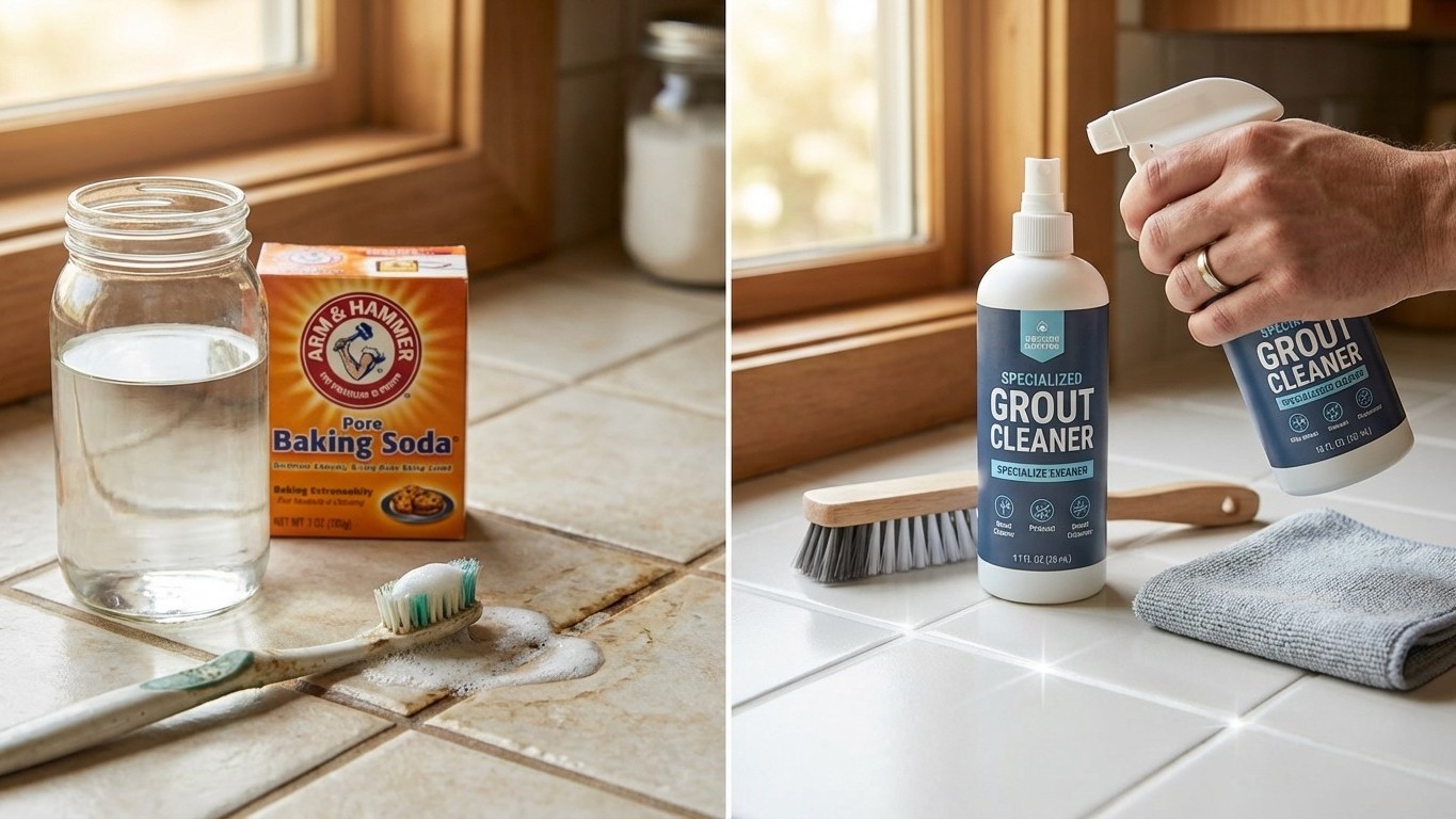 Por qué el vinagre y el bicarbonato no sirven para limpiar juntas (y qué usar realmente según las abuelas)