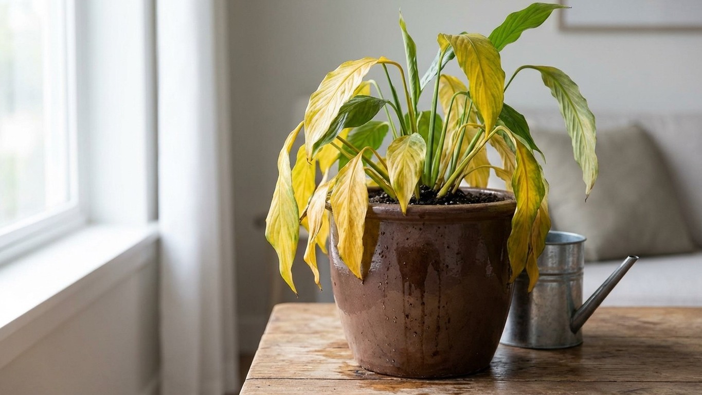 Problèmes des plantes d’intérieur : symptômes, causes (souvent l’arrosage) et solutions