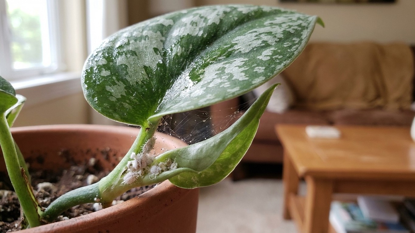 Ravageurs des plantes d’intérieur : cochenilles, thrips, araignées rouges (traitements)
