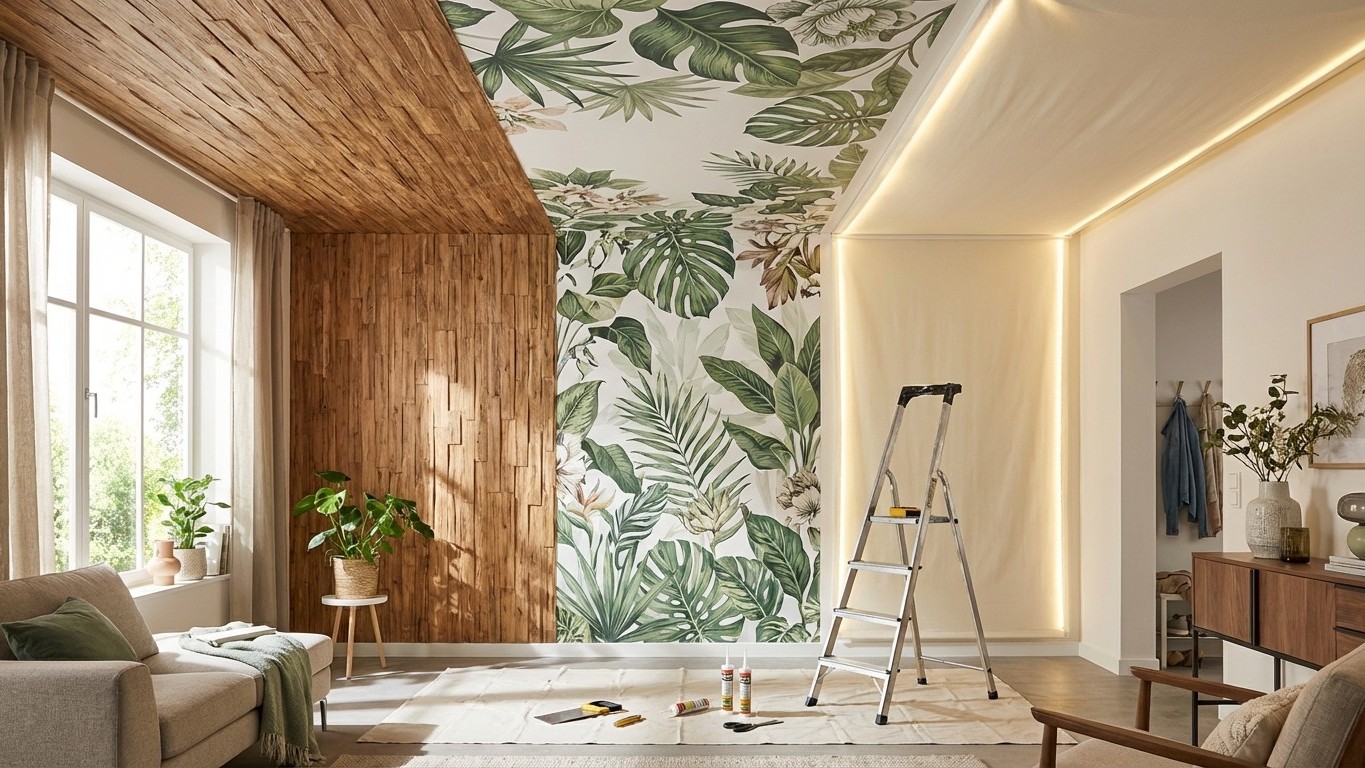 Renueva tu techo sin pintura: ¡descubre trucos y materiales que transforman tu hogar en un fin de semana!