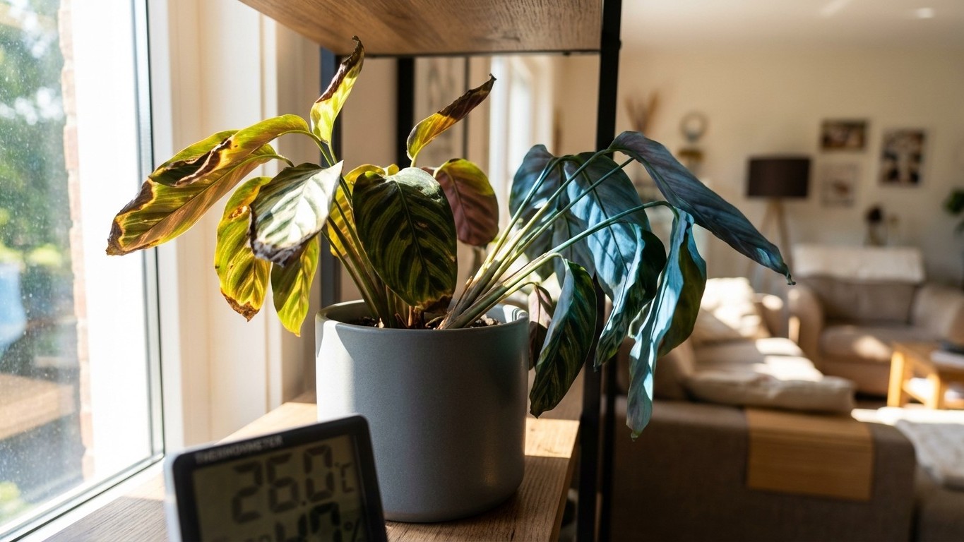 Température idéale des plantes d’intérieur : seuils, stress thermique et signaux d’alerte
