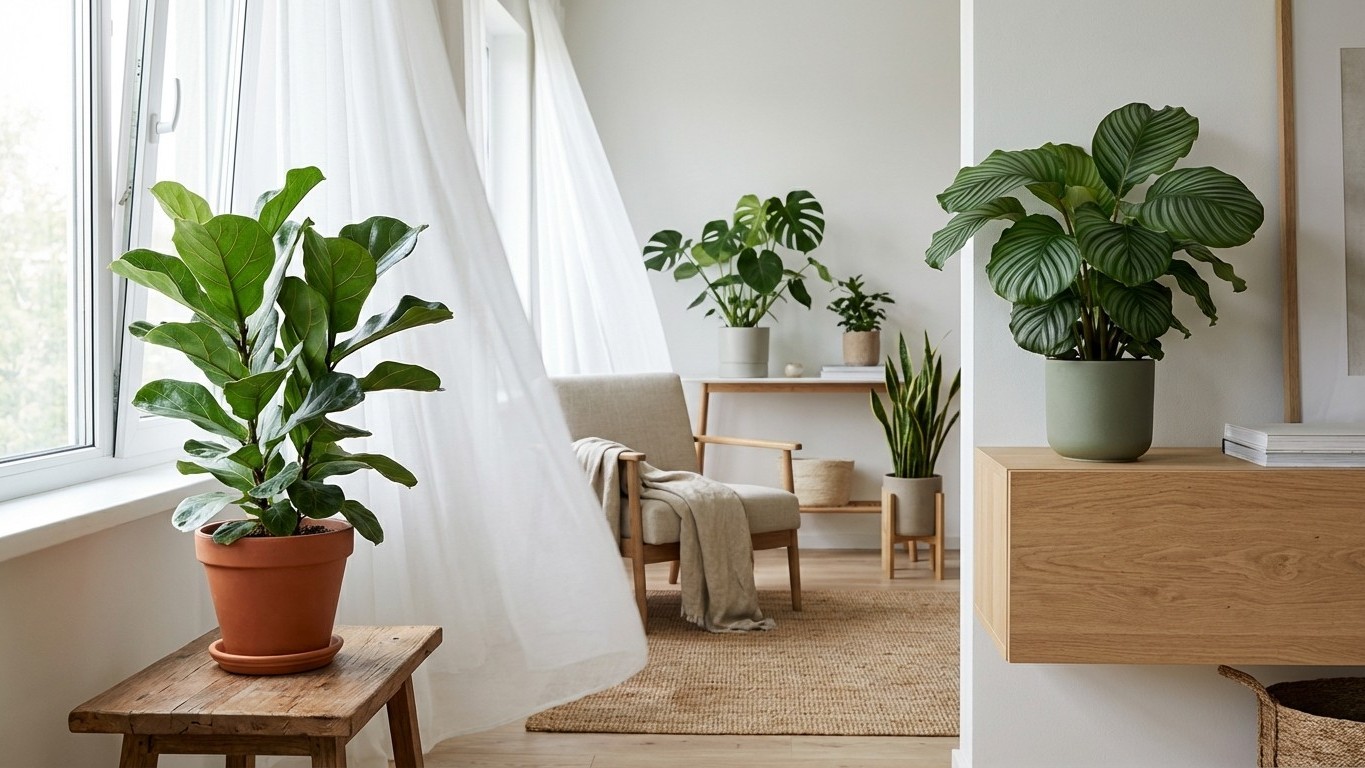 Ventilation et courants d’air : où placer ses plantes d’intérieur sans les fragiliser