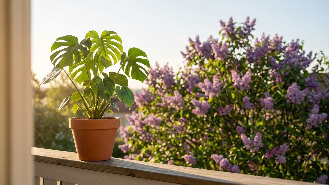 Cuando florece la lila del vecino: la señal ancestral para sacar tus plantas tropicales al balcón sin matarlas