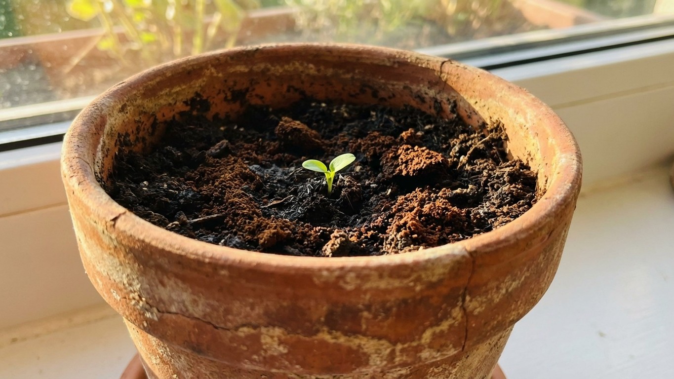 Deja de comprar sustrato: cómo los posos de café que tiras cada día pueden abastecer tu jardín durante años