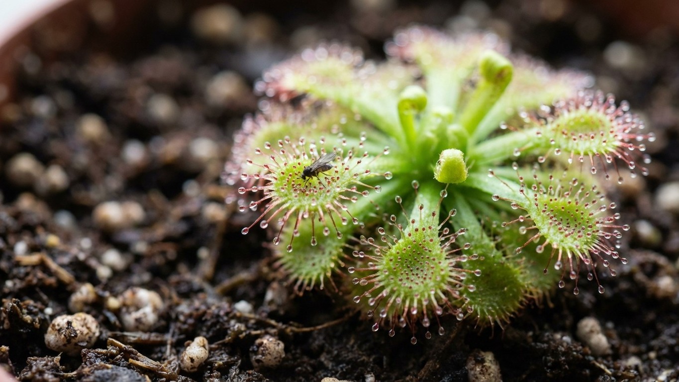 La planta carnívora que todos arrancamos sin saber: el arma secreta contra las moscas de tus macetas