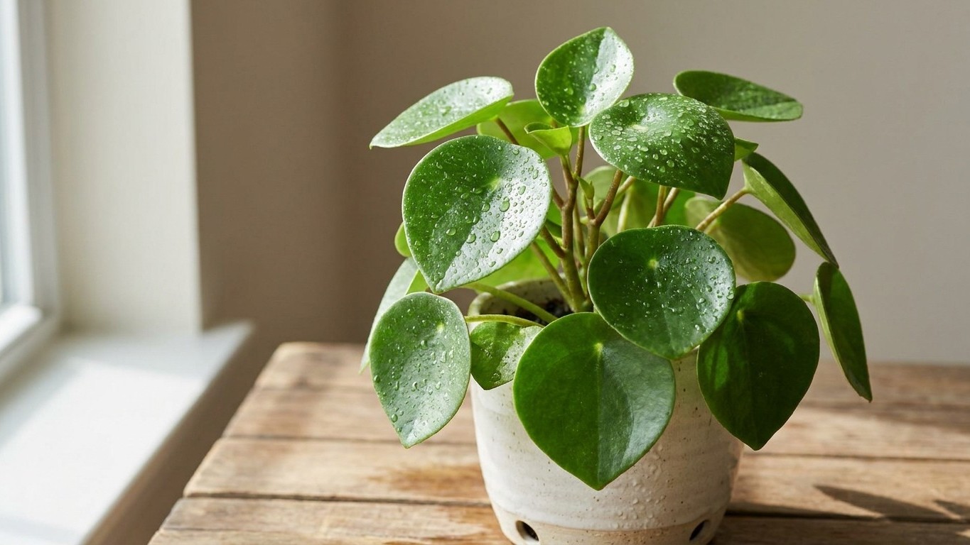 Maté mi peperomia regándola por arriba: el error que comete casi todo el mundo sin saberlo