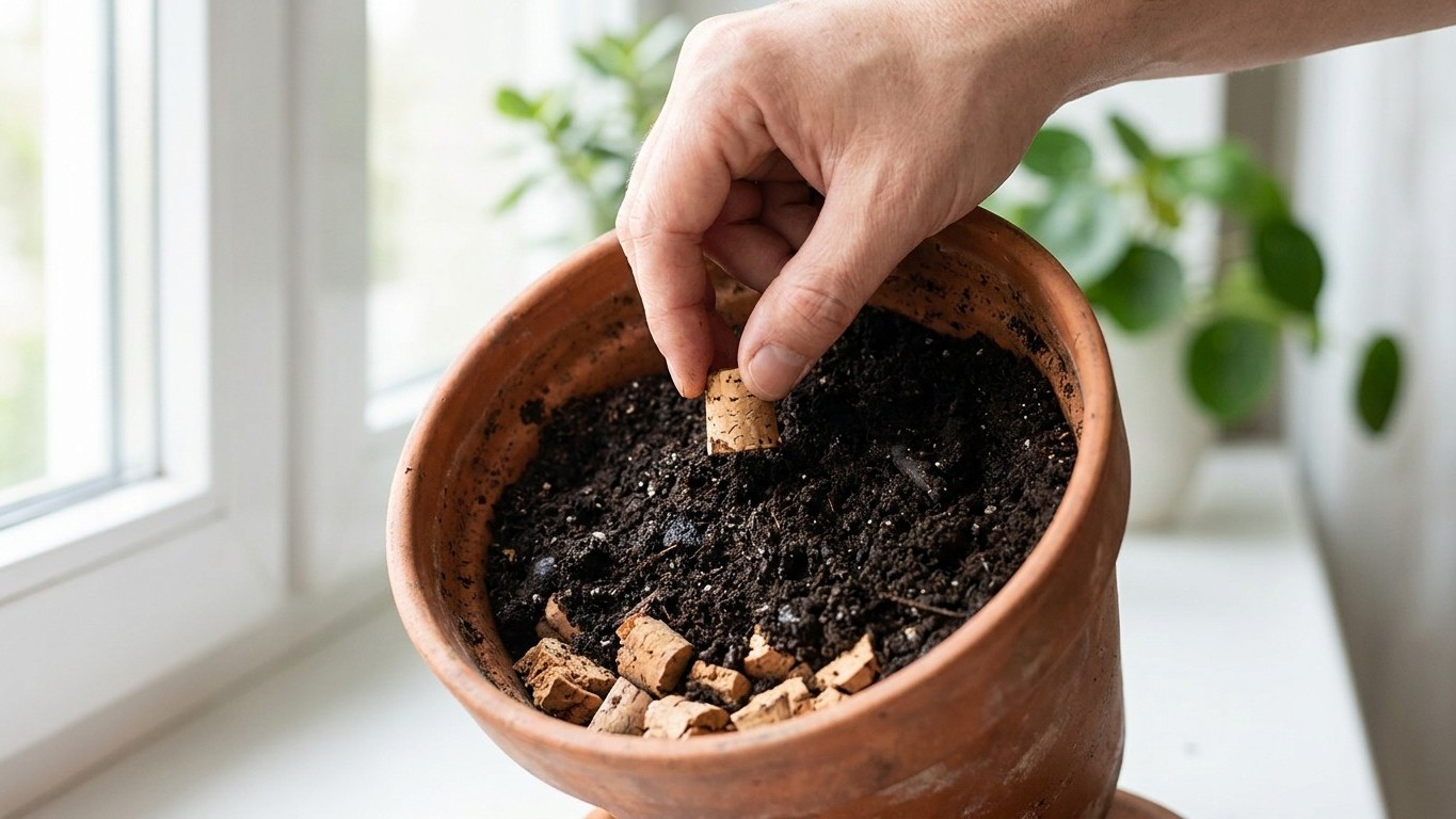 Tapones de Corcho en Macetas: El Secreto que Cambió mi Forma de Cuidar Plantas