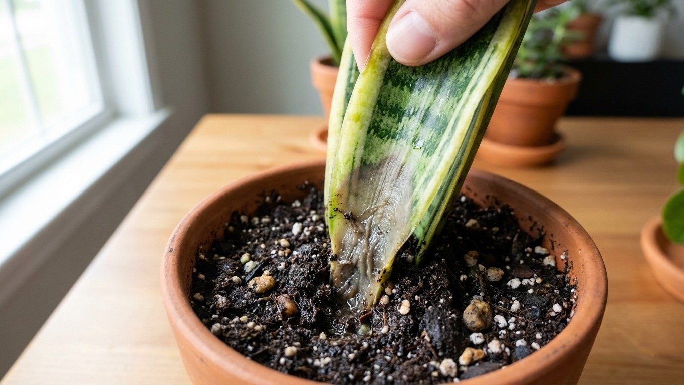 Tu sansevieria se está pudriendo por dentro ahora mismo y no lo sabrás hasta que sea demasiado tarde