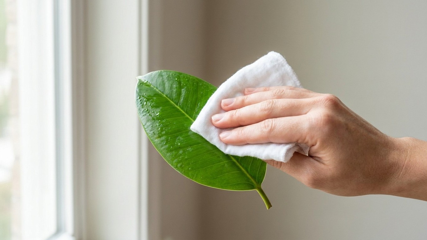 He lustrado mi ficus con aceite de oliva durante años: lo que descubrí a los 10 días cambió todo
