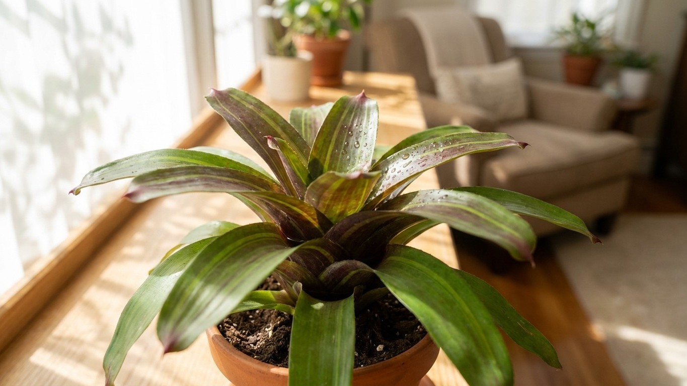 Llevaba años matando mi bromelia sin saberlo: descubre el secreto que nadie te cuenta sobre cómo regarla
