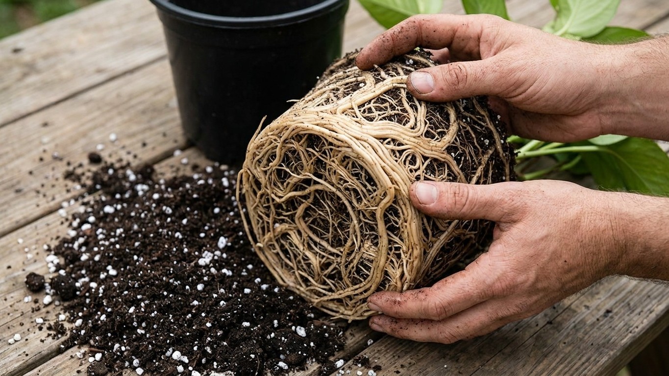 Pothos estancado: por qué tus plantas no crecen y cómo el trasplante las salva