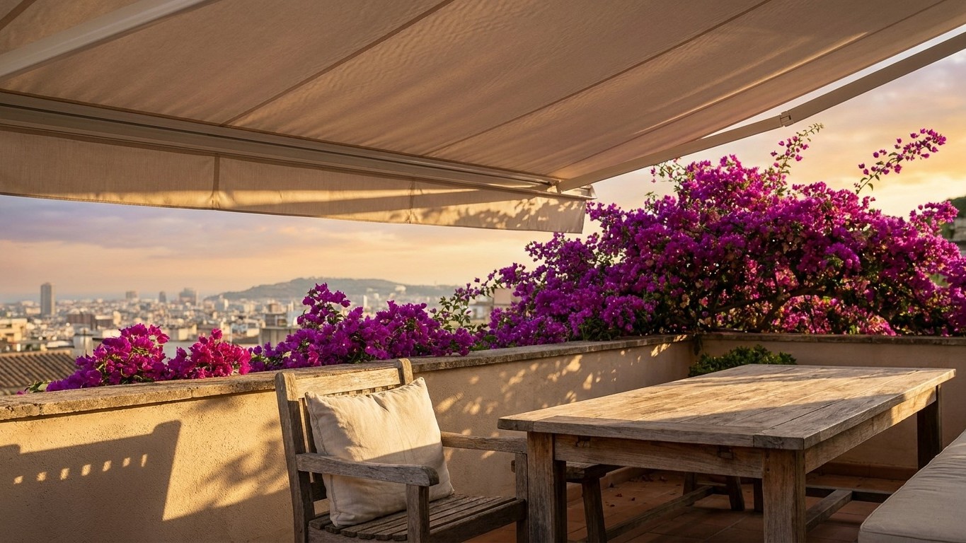 Transforma tu terraza en un oasis de verano: plantas, sombra y rincones irresistibles