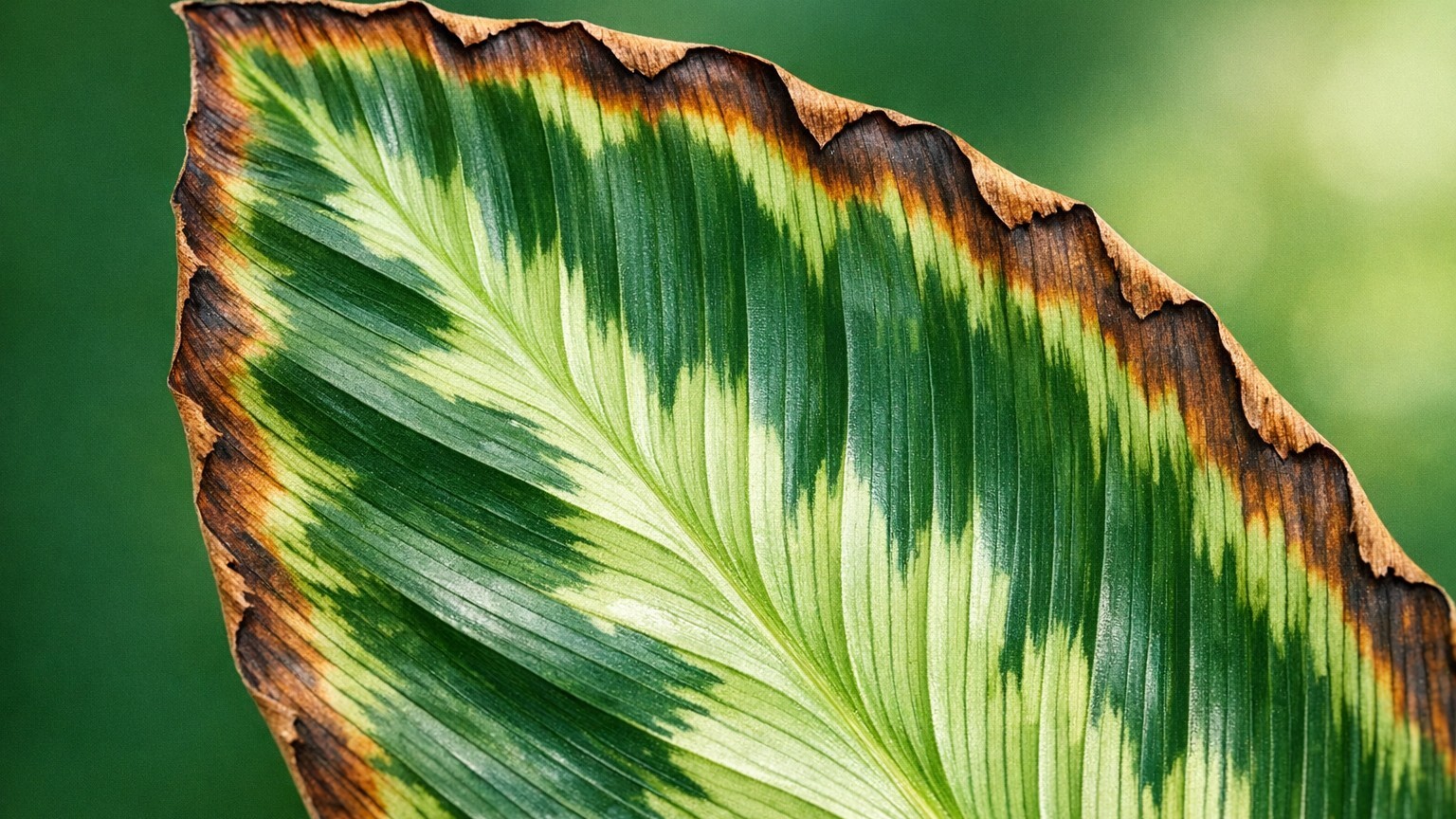 Agua del grifo y bordes marrones: el error que cometí meses regando mi calathea