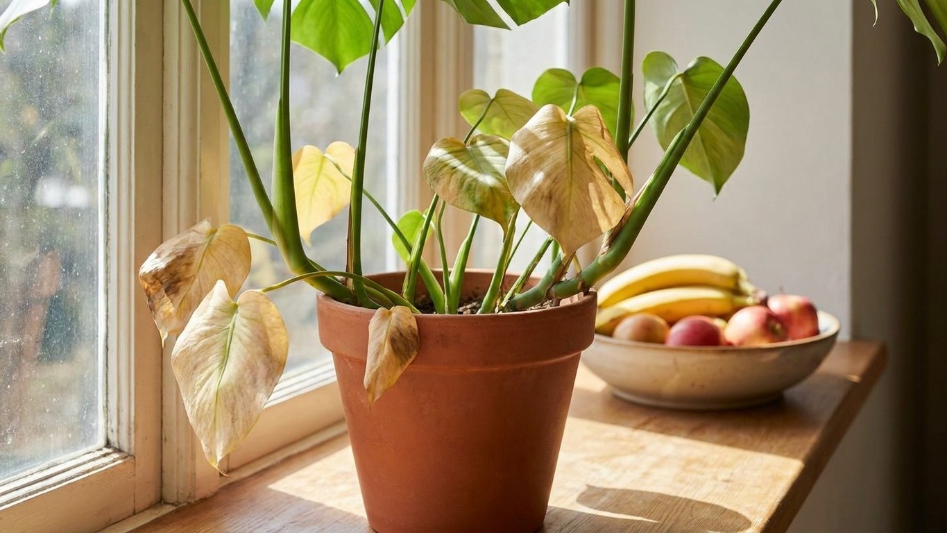 El enemigo silencioso en tu salón: cómo el frutero amarillea las hojas de tus plantas