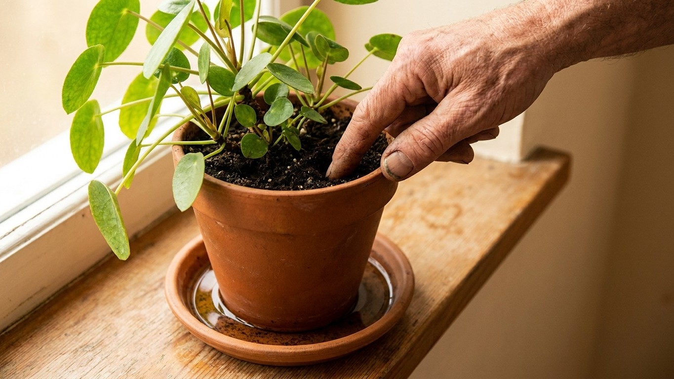 El truco silencioso de mi abuela con los platillos: por qué sus plantas vivían años y las mías morían en semanas