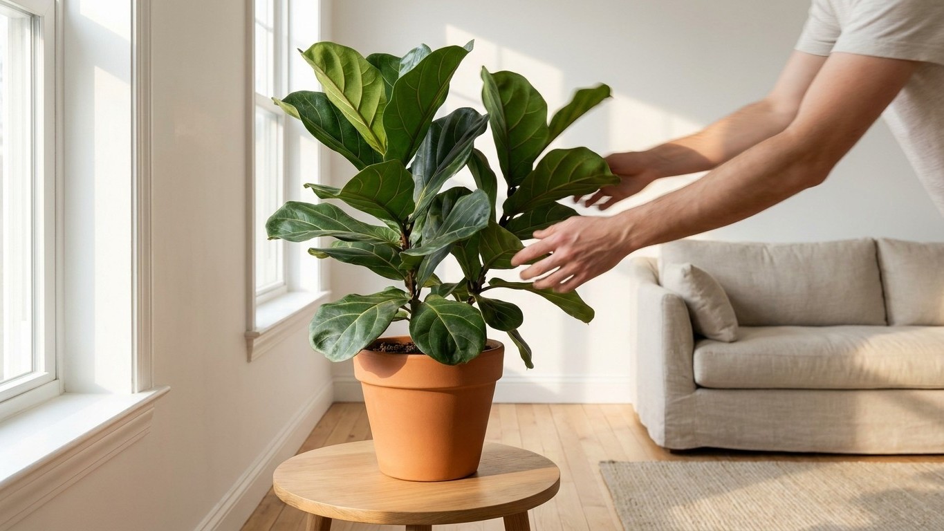 Girar tus plantas de interior cada dos semanas: el secreto que nadie te cuenta para detener la caída de hojas