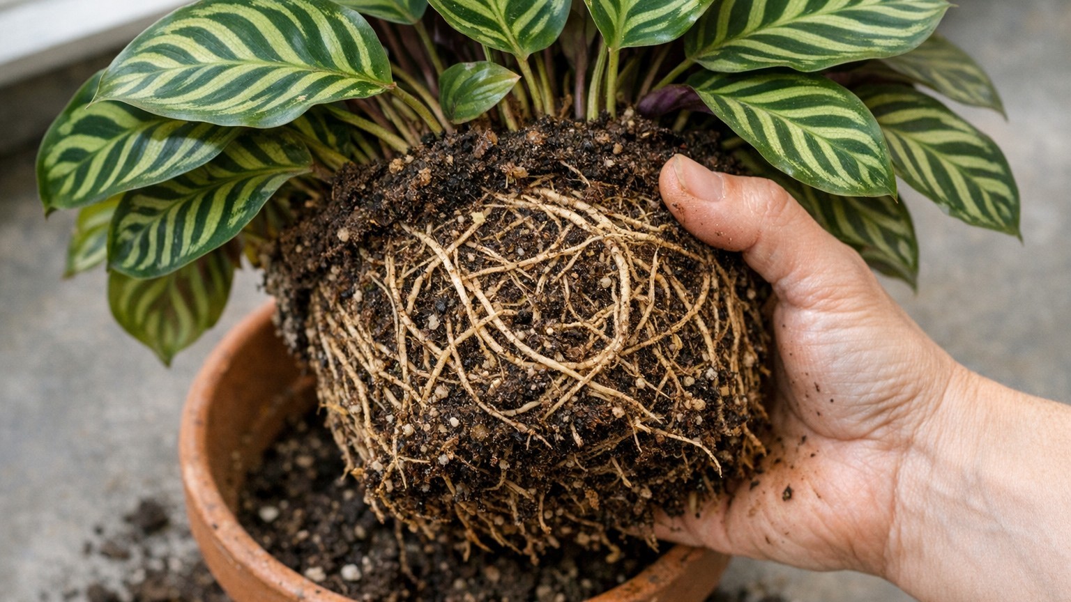 Mi Calathea Florecía pero No Crecía: El Secreto Oculto en las Raíces Ahogadas