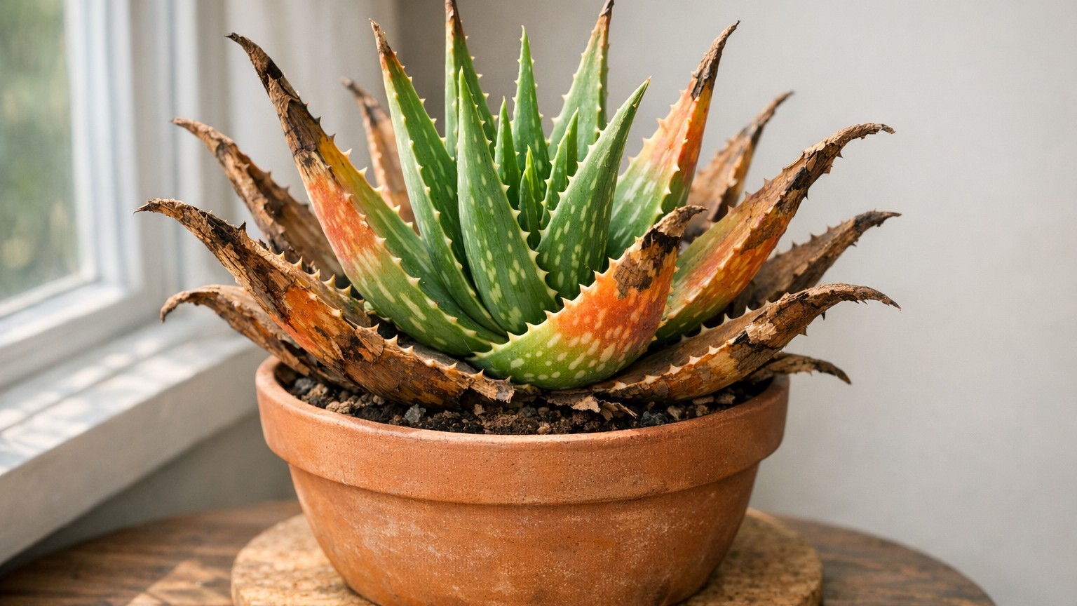 Quemé mi aloe en el balcón sur: qué pasó en 48 horas y cómo recuperarlo