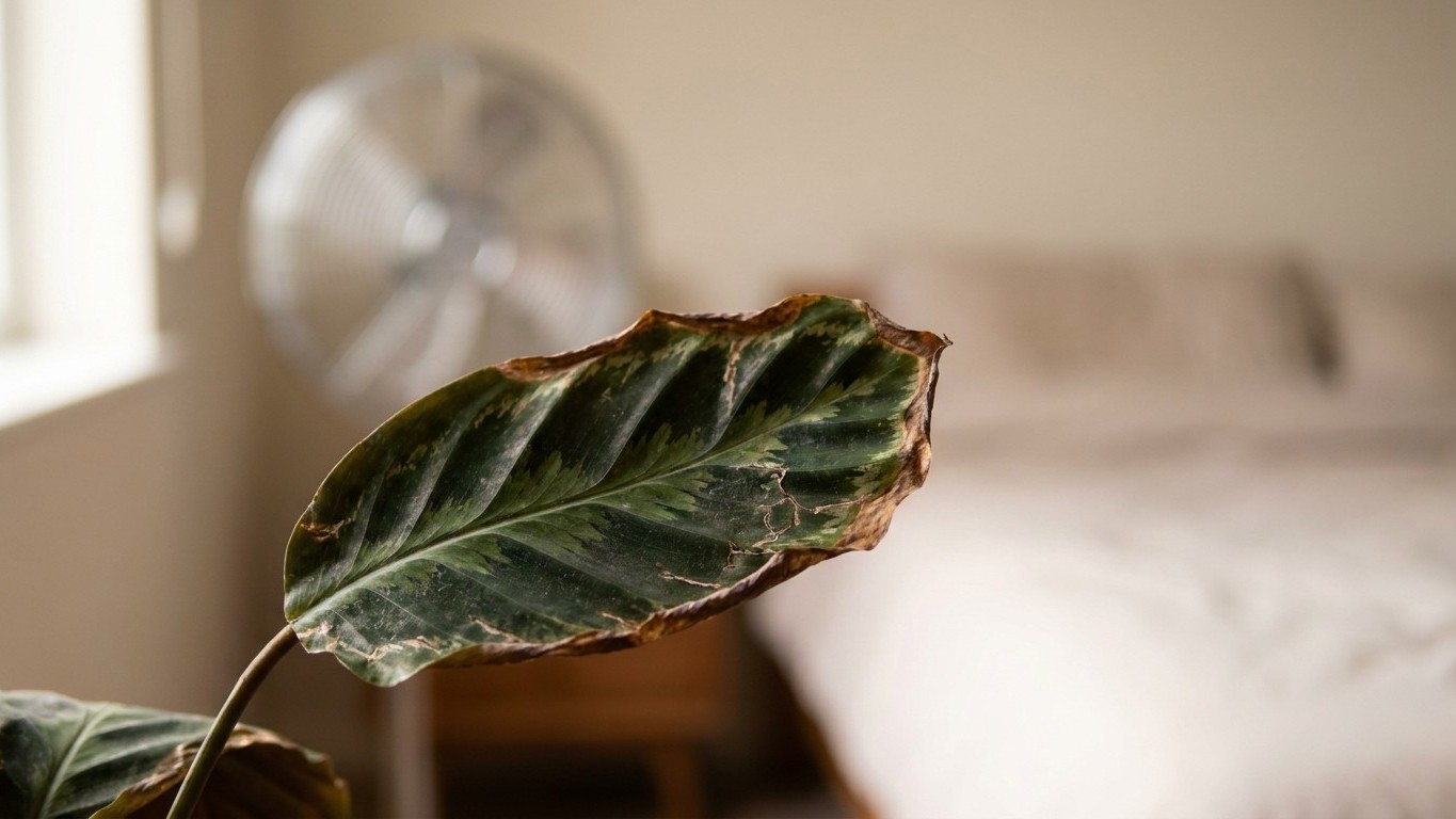 El ventilador que quería salvar mis plantas terminó secándolas: la lección que aprendí con mi calathea