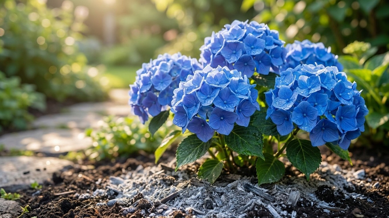 Esparcía la ceniza de mi barbacoa en el huerto para abonar: al ver mis hortensias azules un mes después, comprendí lo que ...