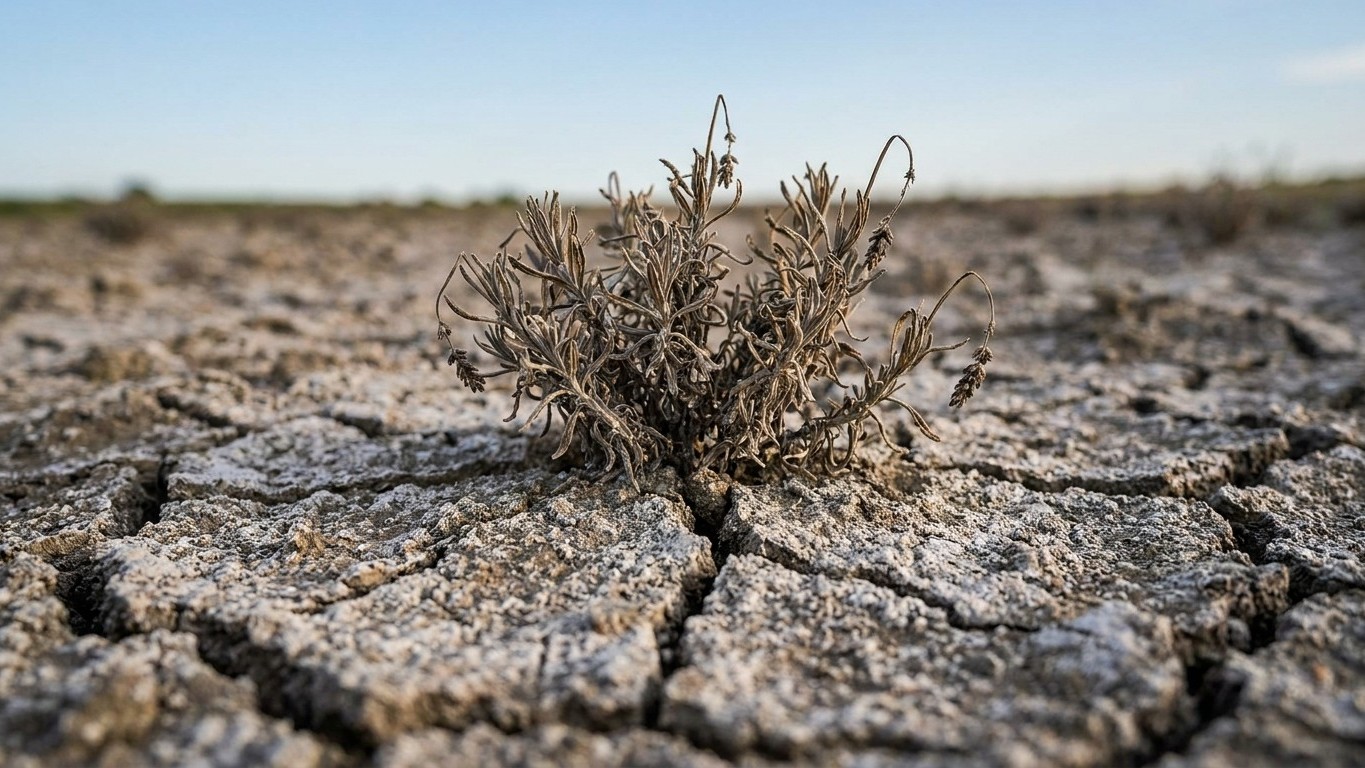 Yo echaba sal gruesa sobre la grava para acabar con las malas hierbas: cuando quise plantar algo cerca dos años después, c...