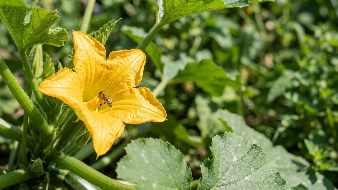 Corté todas las flores sin fruto de mis calabacines solo para que la planta no gastara energía: diez días después entendí ...