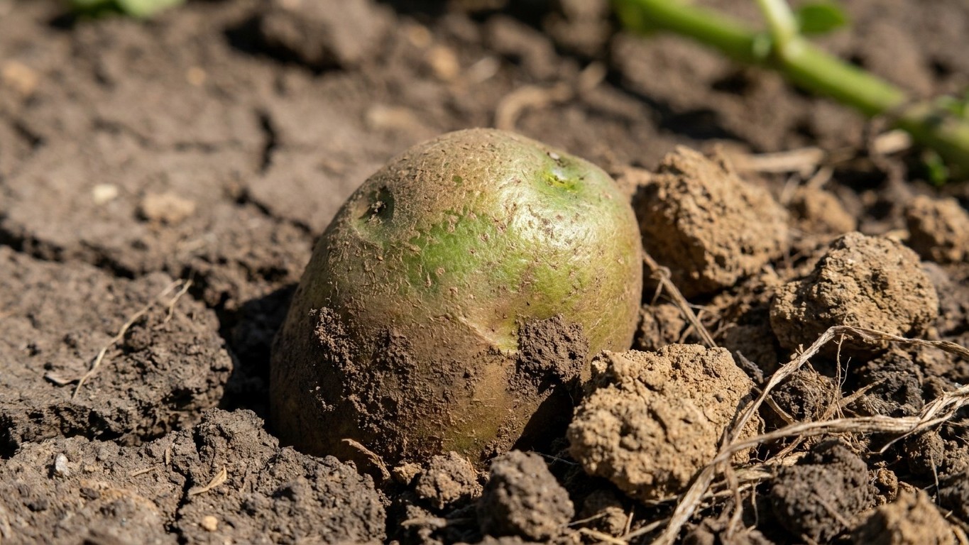 Dejé los tubérculos de mis patatas asomando en el surco solo por no pisar las matas: al arrancarlas en agosto, entendí lo ...