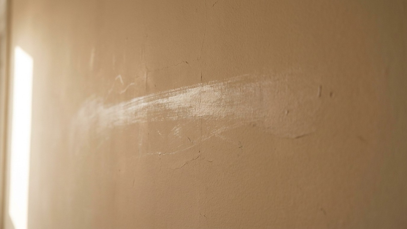 Mi pasillo lleva dos años pintado en mate lavable solo por disimular el yeso: el día que froté una marca a la altura del h...