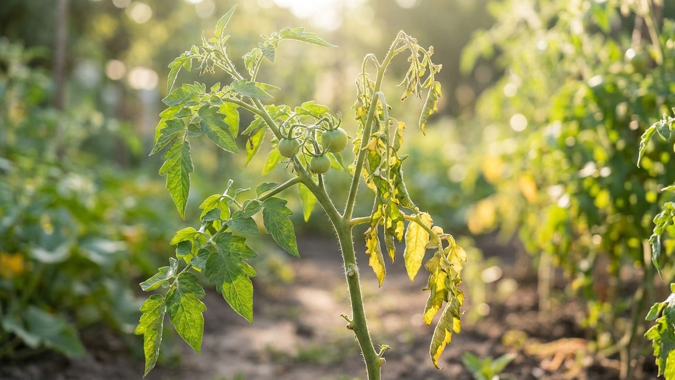 Planté tomates en el mismo bancal cuatro años seguidos solo porque era el que más sol daba: en julio se marchitaron por un...
