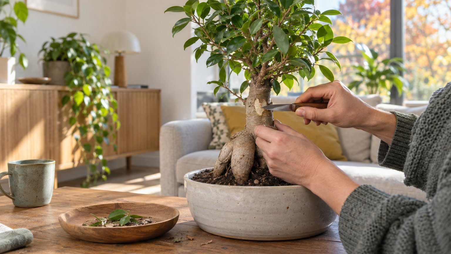 Ficus ginseng: por qué se le caen las hojas y cómo saber si se va a recuperar